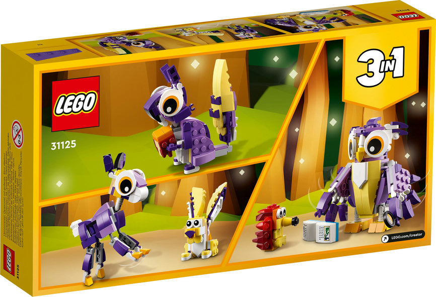 CRIATURAS FANTASTICAS DEL BOSQUE LEGO 31125