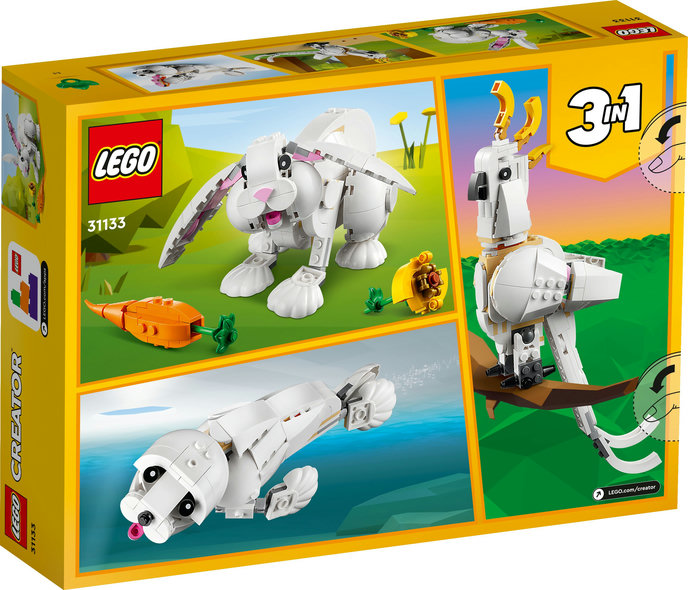 CONEJO BLANCO LEGO 31133