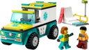 Ambulancia de Emergencias y.. V29 LEGO  60403