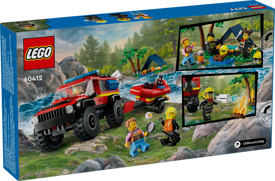 Camión de Bomberos 4x4 con B.. V29 LEGO  60412
