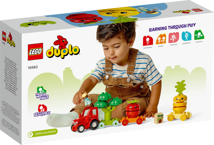 Tractor de Frutas y Verduras V29 LEGO  10982