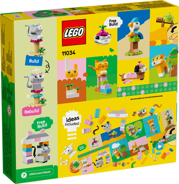 Mascotas Creativas V29 LEGO  11034
