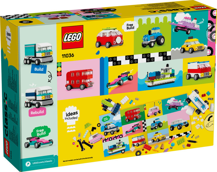 Vehículos Creativos V29 LEGO  11036