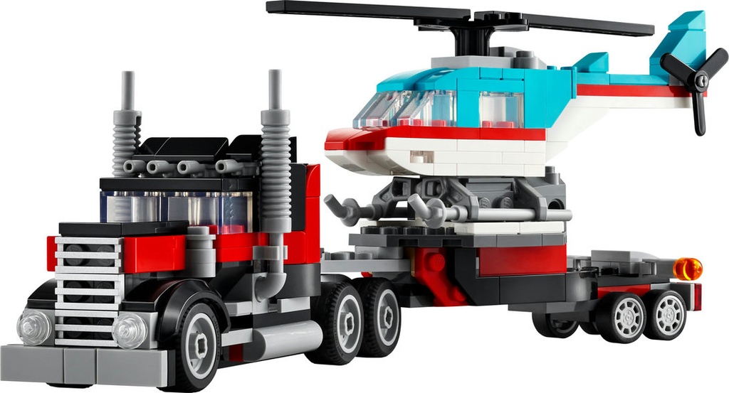 Camión Plataforma con Helicó.. V29 LEGO  31146