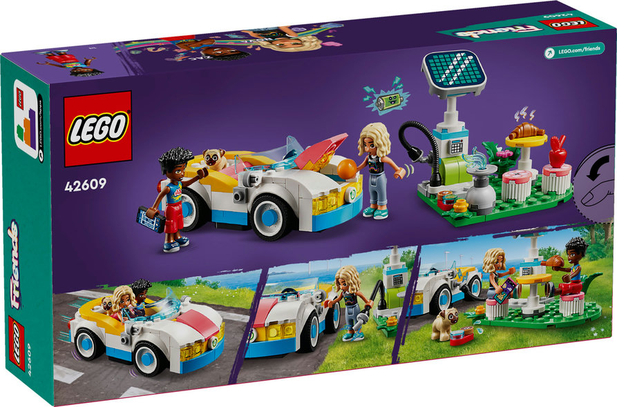 Coche Eléctrico y Cargador V29 LEGO  42609
