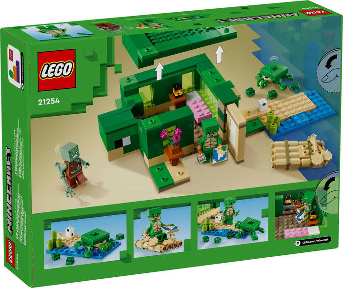 La Casa-Tortuga de la Playa V29 LEGO  21254