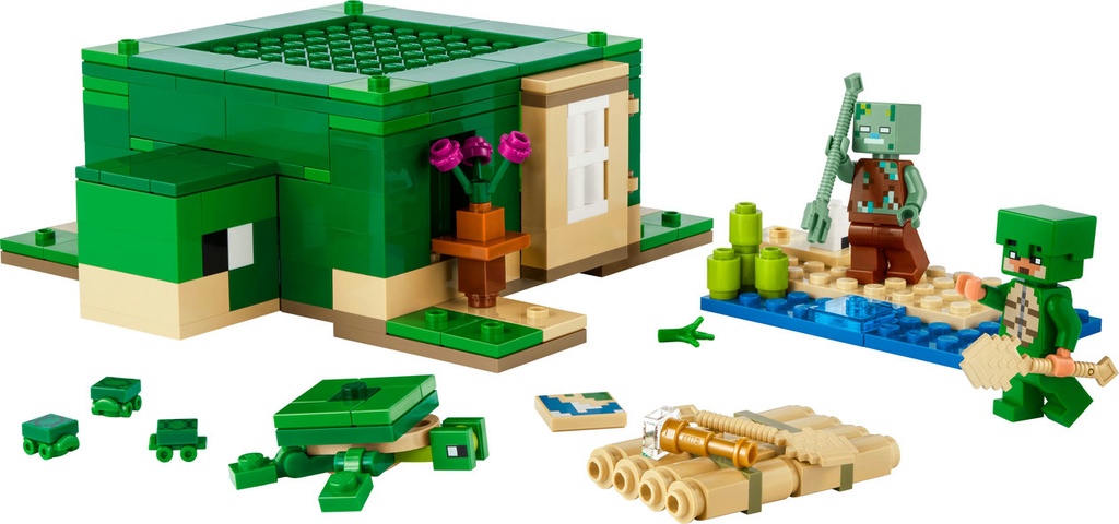 La Casa-Tortuga de la Playa V29 LEGO  21254