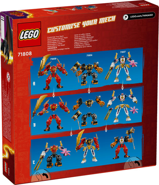 Meca Elemental del Fuego de.. V29 LEGO  71808