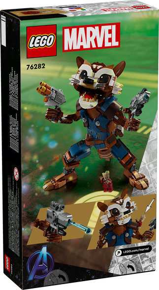 Rocket y Bebé Groot V29 LEGO  76282