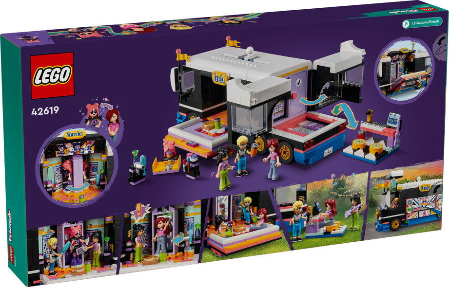 Autobús de Gran Gira Musical V29 LEGO  42619