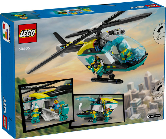 Helicóptero de Rescate para.. V29 LEGO  60405