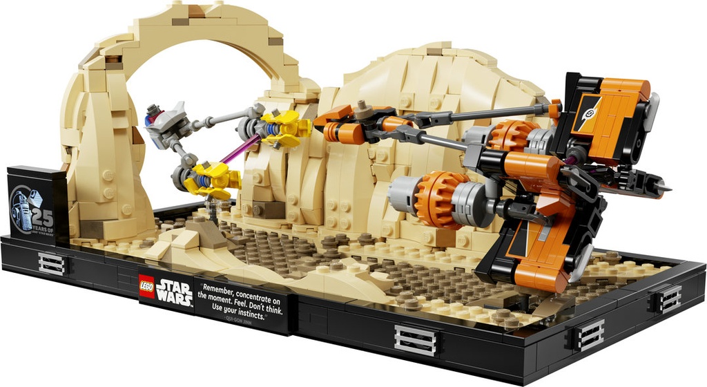 Diorama: Carrera de Vainas d.. V29 LEGO 75380