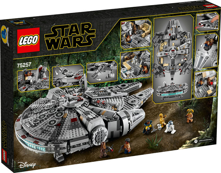 Halcón Milenario V29 LEGO 75257