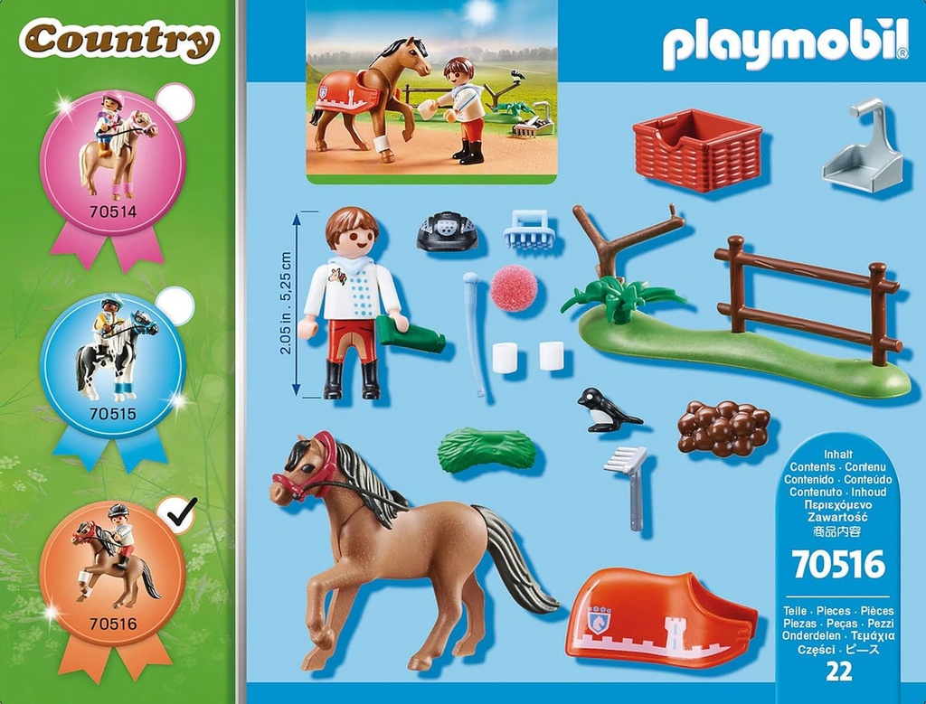 Poni Coleccionable Connemara PLAYMOBIL 70516