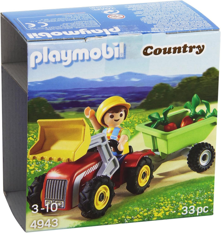 Niño con tractor PLAYMOBIL 4943