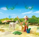 Cuidadora con alpaca PLAYMOBIL 4944