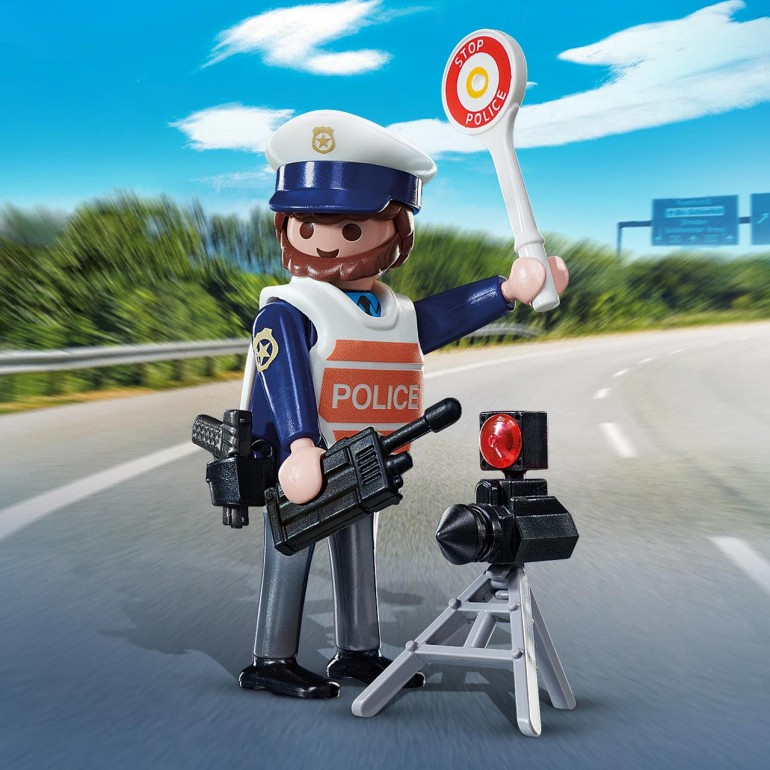Policía de tráfico PLAYMOBIL 71201