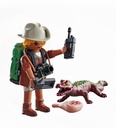Investigador con Caimán PLAYMOBIL 71168