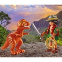 Duo Pack Aventurero con T-Rex PLAYMOBIL 71206