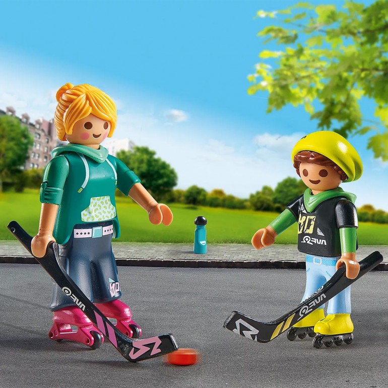 Duo Pack Hockey sobre Patines PLAYMOBIL 71209