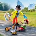 Paramédico con paciente PLAYMOBIL 71245