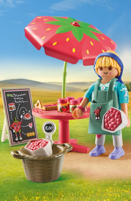Puesto de mermeladas caseras PLAYMOBIL 71445