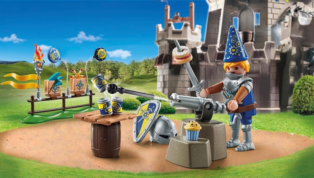 Cumpleaños de caballero medieval PLAYMOBIL 71447