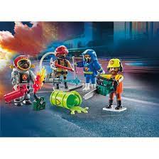 My figures: bomberos PLAYMOBIL 71468