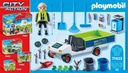 Limpieza urbana con coche eléctrico PLAYMOBIL 71433
