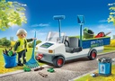 Limpieza urbana con coche eléctrico PLAYMOBIL 71433