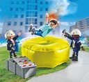 Bomberos con colchoneta PLAYMOBIL 71465