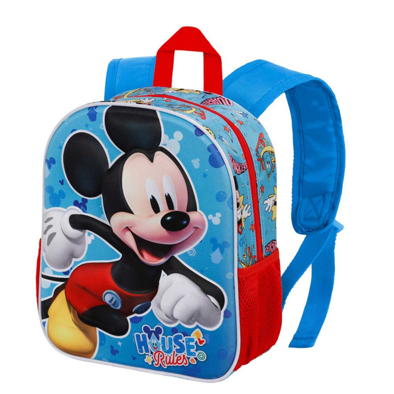 MICKEY Mochila 3D Pq House KARACTERMANIA 05538
