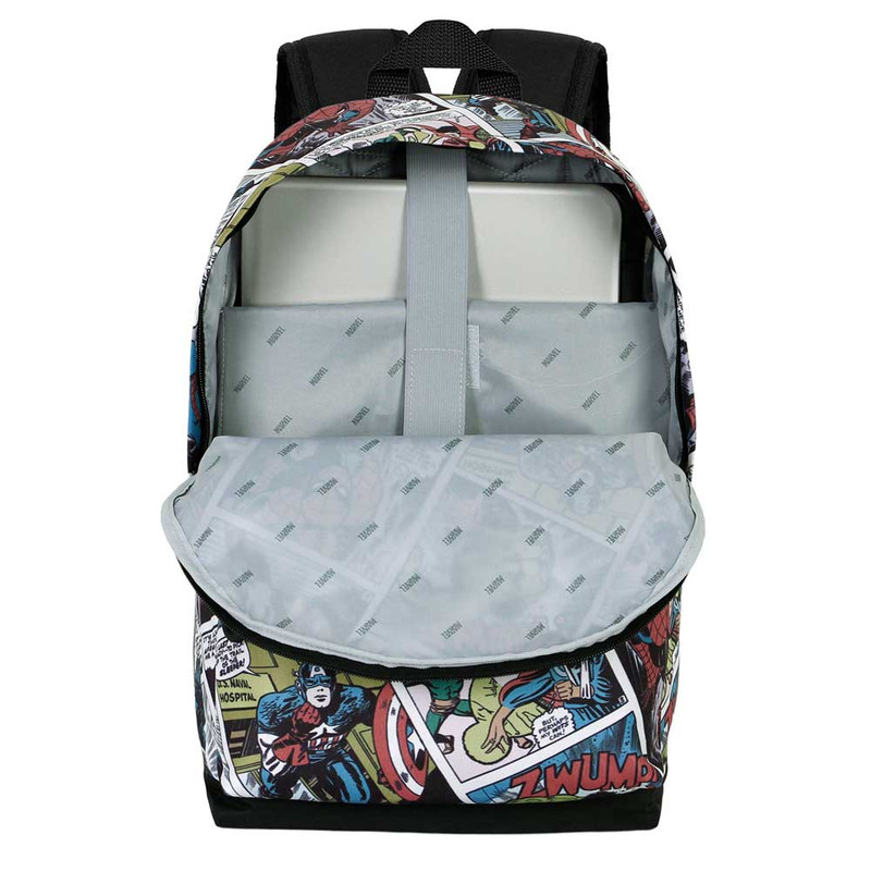MARVEL Mochila HS FAN 2.0 Lega KARACTERMANIA 05995