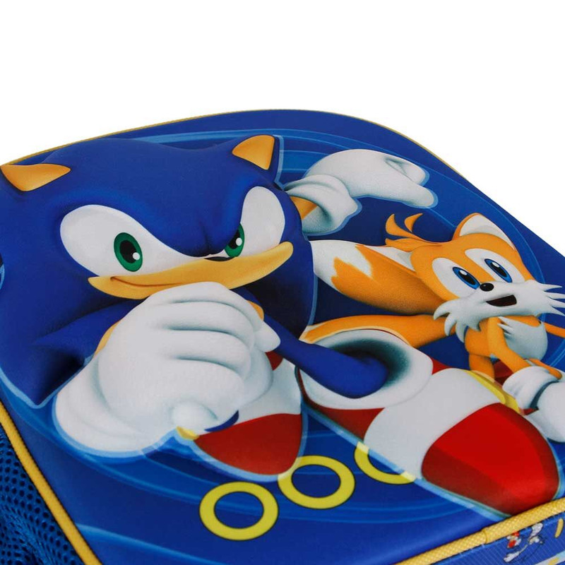 SONIC Mochila 3D PEQUEÑA Tails KARACTERMANIA 6604