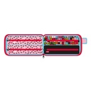 Kit 4 estuches con contenido Super Heroes rosa