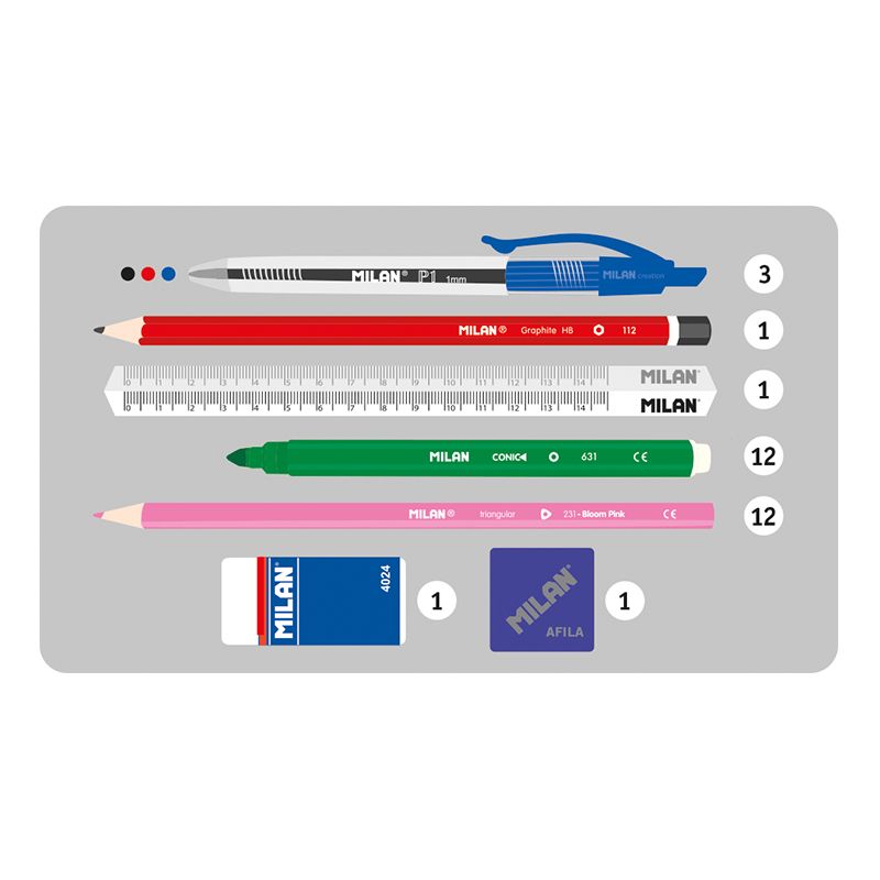Kit 4 estuches con contenido Super Heroes rosa