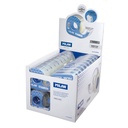 dispensador cinta adhesiva transparente brillante 19 mm x 33 m