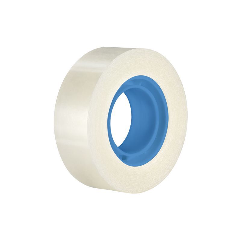 dispensador cinta adhesiva transparente brillante 19 mm x 33 m
