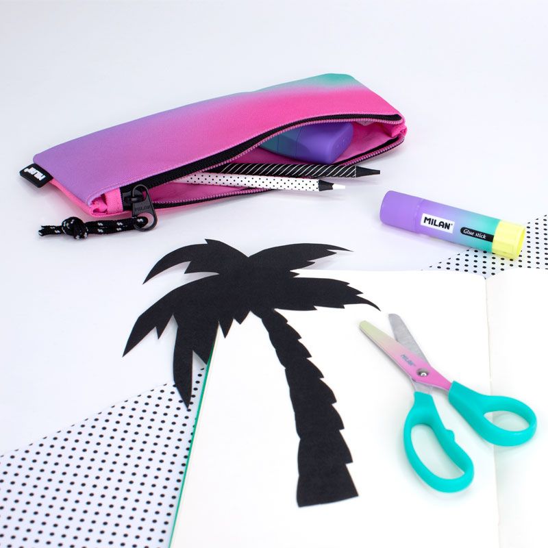 Estuche mini Sunset, rosa