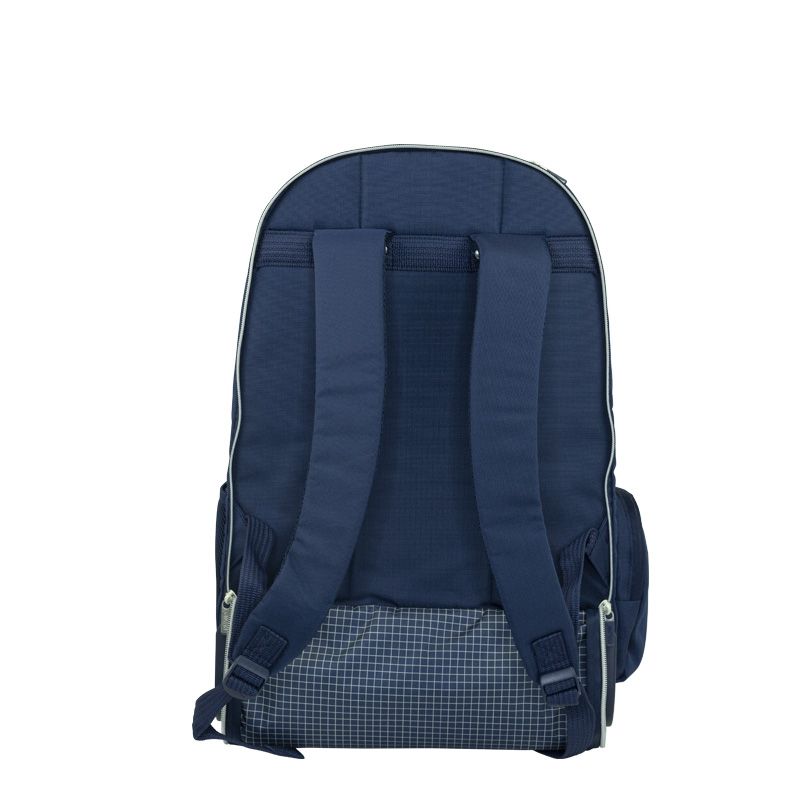 Mochila con ruedas 6 cremalleras (25 L) colección 430 since 1918, azul marino