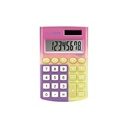 Blíster calculadora 8 dígitos pocket Sunset lila - rosa
 MILAN 151008SNPRBL