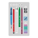 Kit 4 estuches con contenido Sunset, rosa