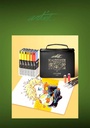 ESTUCHE ACRILICOS GAMA ARTIST,ORGANIZADOR 24 COL