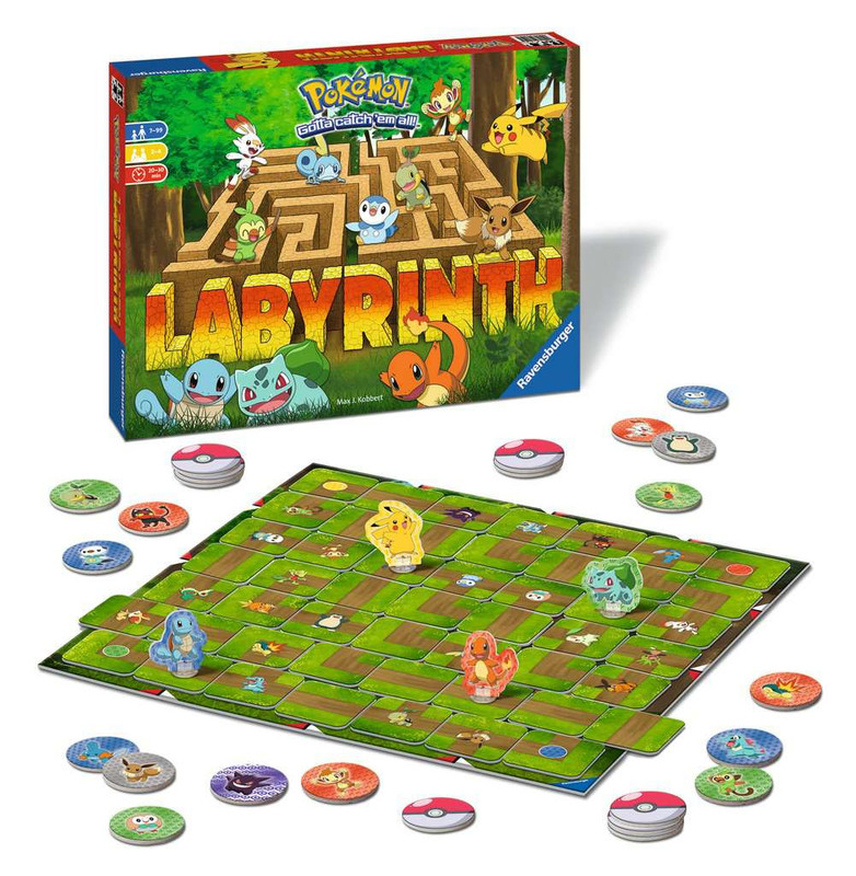 JUEGO LABERINTO POKEMON 123-26949