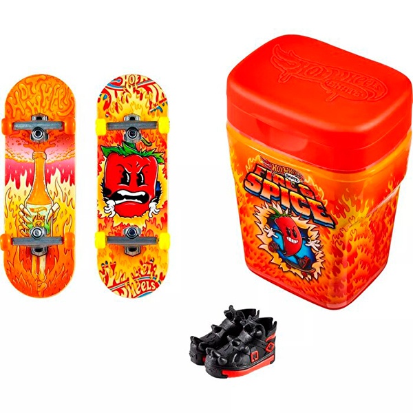SKATE CAJA CHICLES 2 MONOPATINES HOT WHEELS 020-HVK78