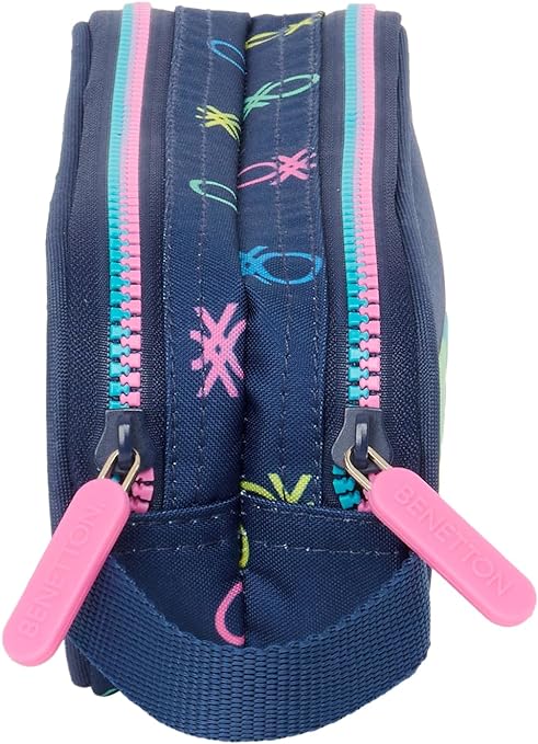 PORTATODO DOBLE BENETTON "COOL" 21x8x6cm