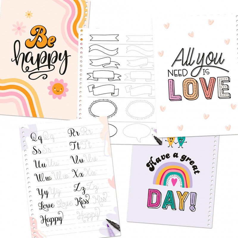 TOPModel Set de Hand Lettering 0012158
