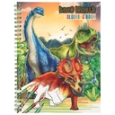 Dino World libro de colorear con lápice 11385