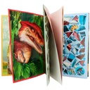 Dino World  libro de pegatinas por núm 12487