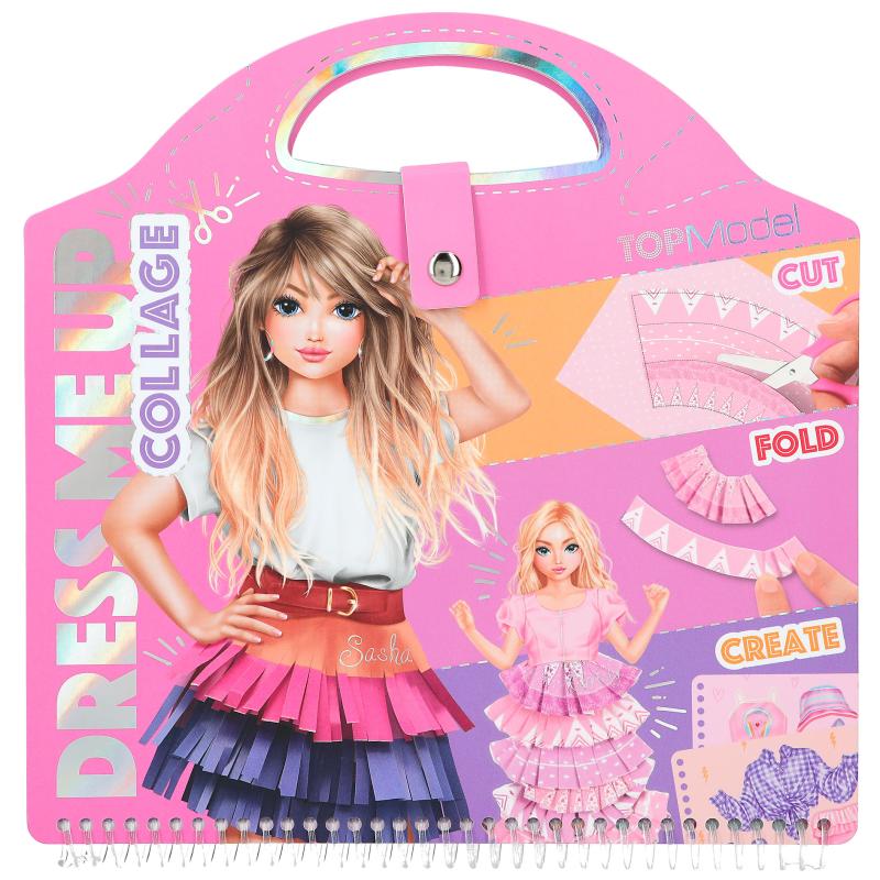TOPModel cuaderno collage Dress 0012379